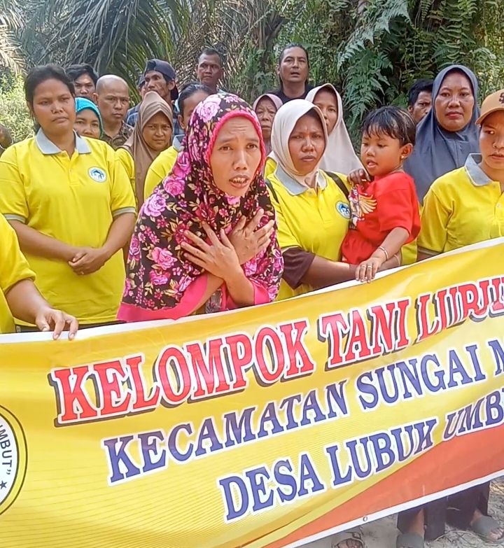 Petani Lubuk Umbut: Kami Akan Pertahankan Kebun Sawit Kami Meskipun Nyawa Taruhannya